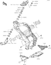 Części zamienne 28 frame do Kawasaki ZX 1002 (Ninja 1000 SX